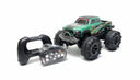 4WD amphibious remote control car driving on water and rough terrain with large off-road wheels