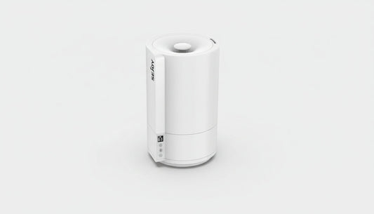 Ultrasonic Intelligent Humidifier 4L: quiet, smart humidity control, large tank, touch LED display, 7-color night light.