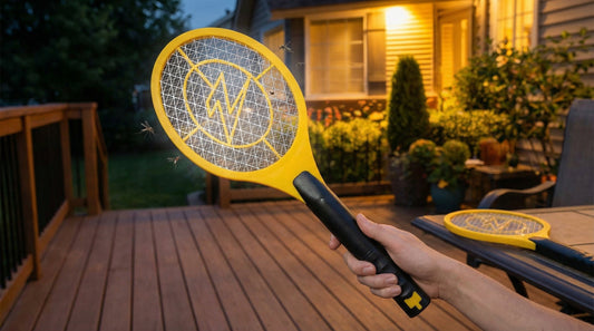 ZAP IT! Bug Zapper 2 Pack: 4000V electric grid, USB rechargeable, LED light, safe mesh, chemical-free, instant insect elimination at home or outdoors.