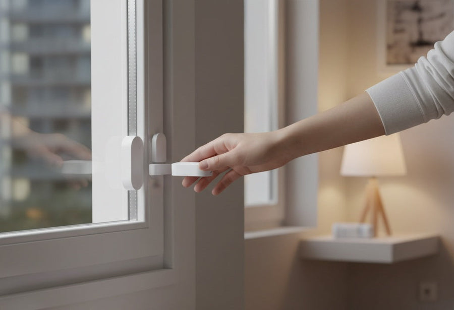The SanJie Home Security Alarm System provides smart, wireless protection with Wi-Fi control, motion and door/window sensors, instant smartphone alerts, a loud siren, and easy setup for reliable 24/7 home security.