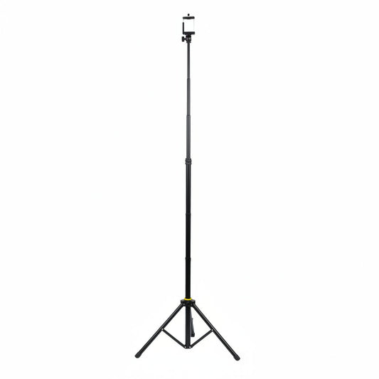 The Selfie Tripod with Aluminium Frame & Non-Slip Feet provides stable, hands-free shooting for smartphones. Lightweight, adjustable, and portable, it’s perfect for selfies, videos, streaming, and video calls.