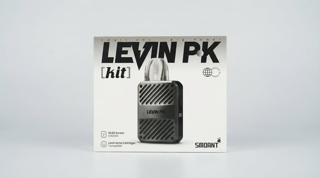 LEVIN PK Pod System – refillable 3ml pod, 1000mAh battery, compact, button-free, simple daily vape.