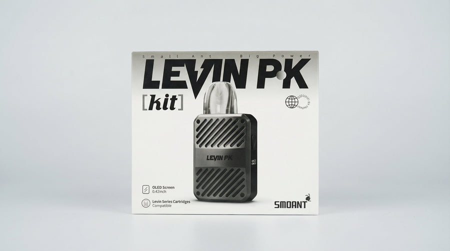 LEVIN PK Pod System – refillable 3ml pod, 1000mAh battery, compact, button-free, simple daily vape.