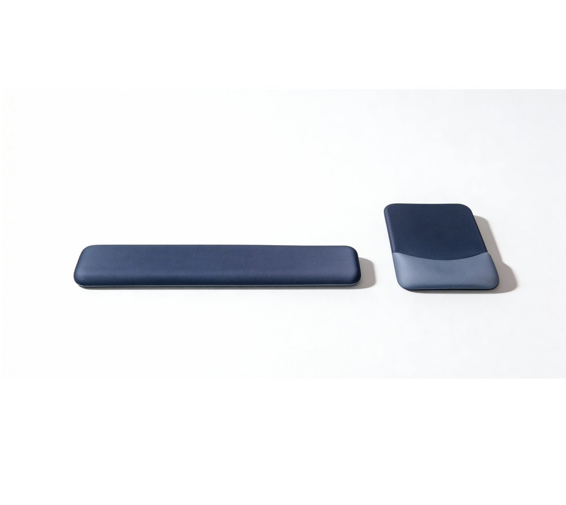 Ergonomic Gel Wrist Rest – keyboard & mouse support, soft cooling gel, non-slip, reduces wrist strain.