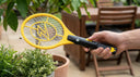 ZAP IT! Bug Zapper 2 Pack: 4000V electric grid, USB rechargeable, LED light, safe mesh, chemical-free, family-friendly insect control.