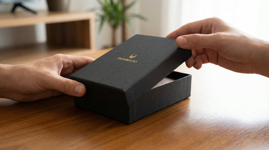 Slim smart and practical the DONBOLSO Austin Wallet offers instant card access with a push-up mechanism RFID protection and extra storage for cash in a compact minimalist design ideal for everyday carry travel and business