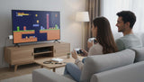 Retro gaming console by HOT PRICE with two wireless controllers and a selection of 20,000+ classic games.