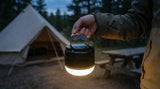 HOT PRICE LED camping rechargeable lamp with a bright glow, ideal for outdoor use and nighttime activities.