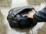 G4Free 60L sports travel bag in black, featuring multiple compartments and durable fabric for outdoor adventures.