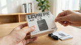 LEVIN PK refillable vape pod system with 3ml capacity and 1000mAh battery, showcasing sleek design and no nicotine.